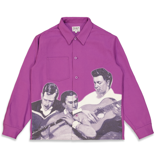 The Loose Company Jazzy Chore Jacket Purple