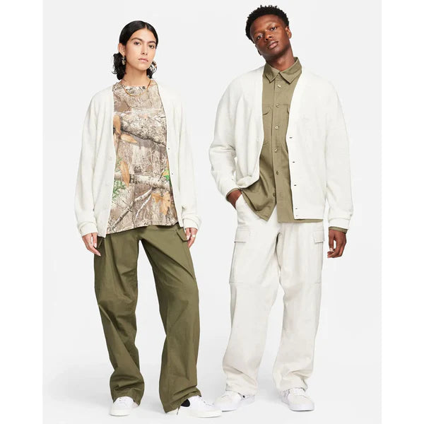 Nike SB Cardigan Sweater Light Bone/White