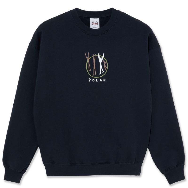 Polar Gang Crewneck Sweater Navy