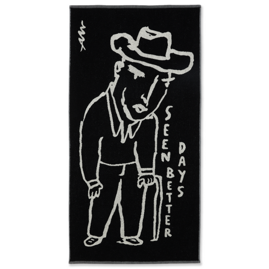 Polar Seen Better Days Towel Black