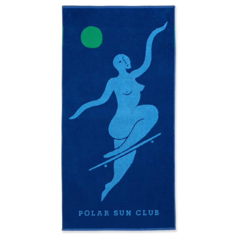 Polar No Complies Forever Towel Egyptian Blue
