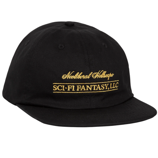 Sci-Fi Neoliberal Hellscape Cap Black