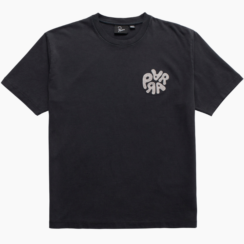 By Parra 1976 Logo T-Shirt Fadedblack