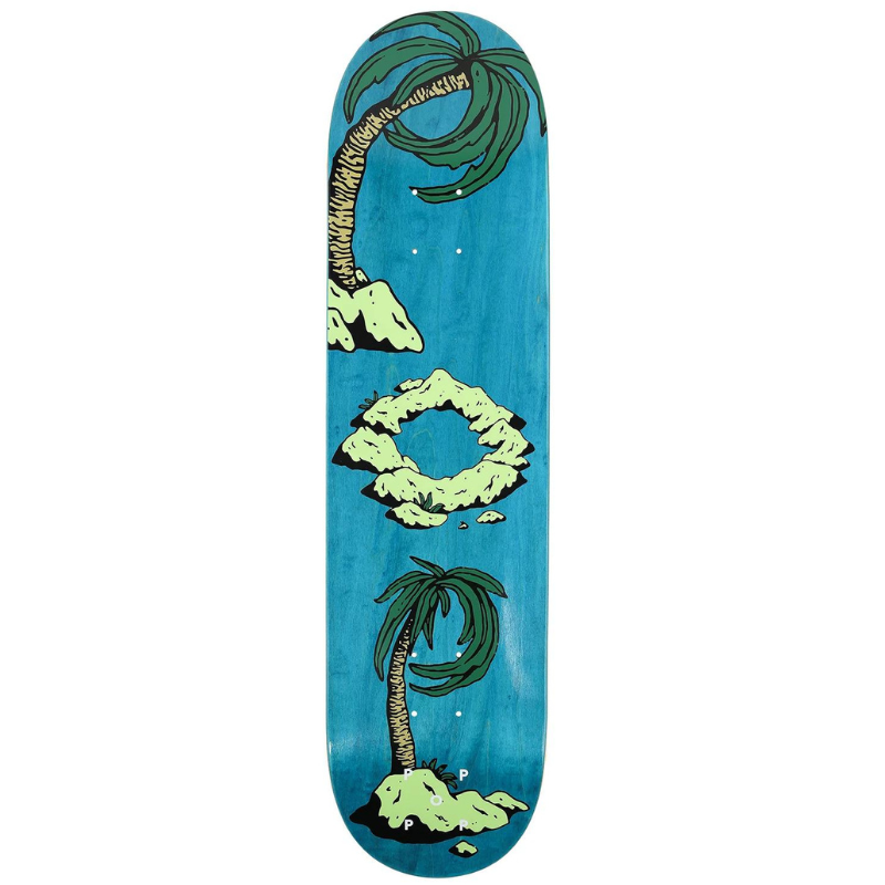 POP Floor Island Skateboard Deck 8.25