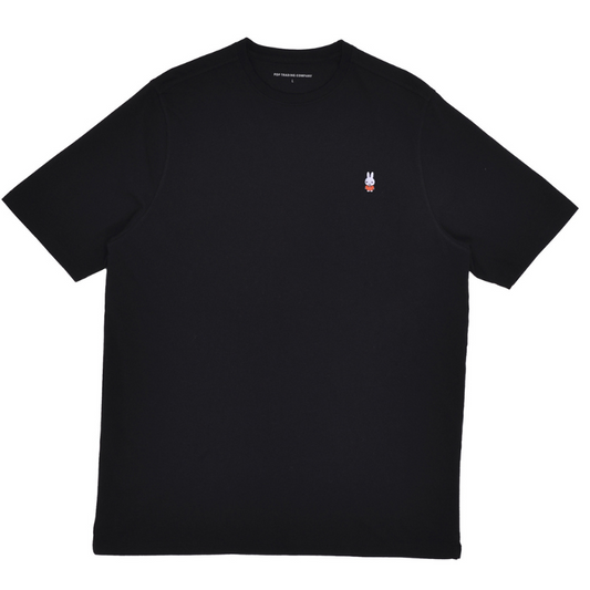 POP X Miffy Embroidered T-Shirt Black