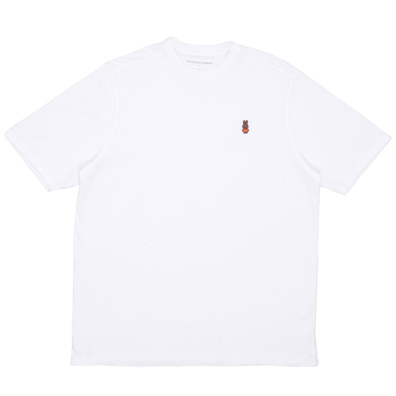 POP X Miffy Embroidered T-Shirt White