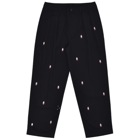 POP X Miffy Suit Pants Black
