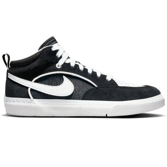 Nike SB React Leo Black/White/Black/Gum Light Brown