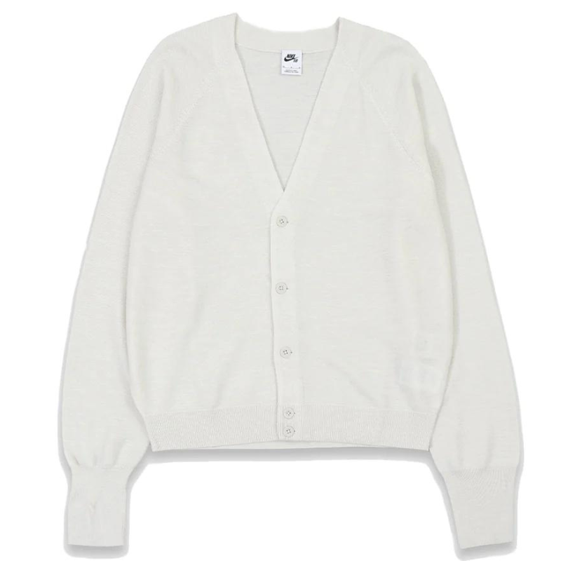 Nike SB Cardigan Sweater Light Bone/White