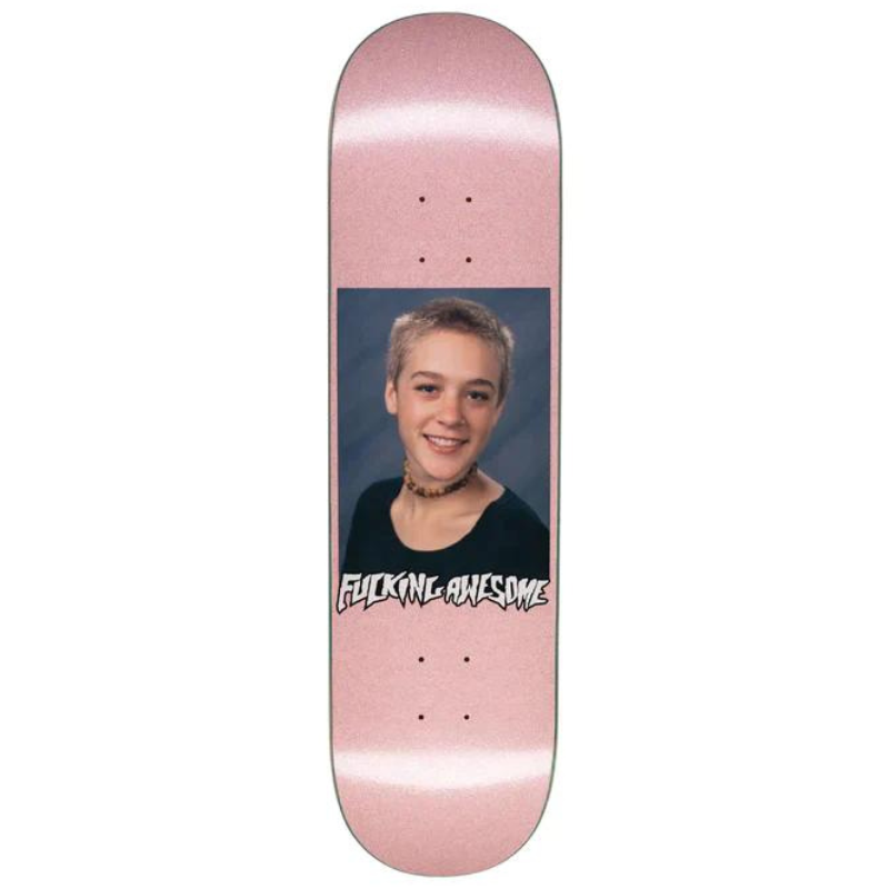 Fucking Awesome Chloe Class Photo Skateboard Deck Pink 8.25