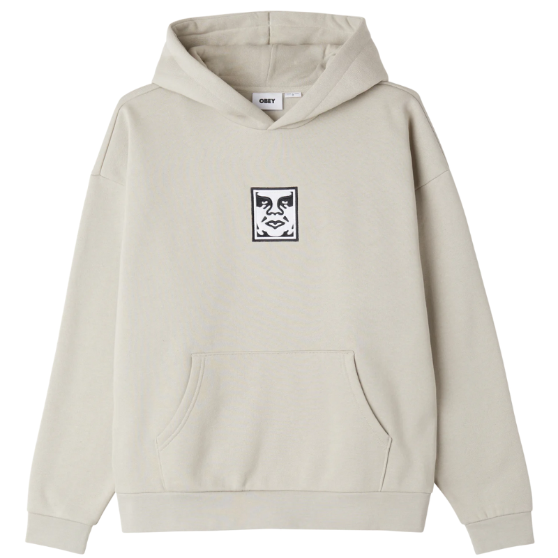 Obey grey hoodie hotsell
