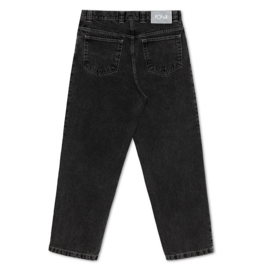Polar 93! Denim Pants Silver Black
