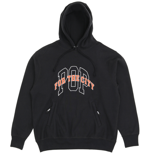FTC & Pop Hooded Sweater Black