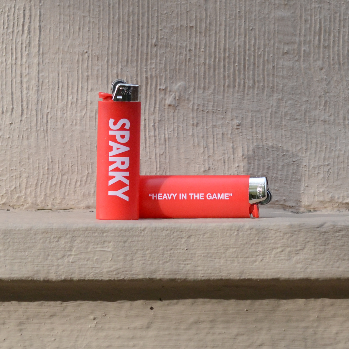 Sparky Heavy In The Game Lighter Red