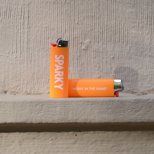 Sparky Heavy In The Game Lighter Orange