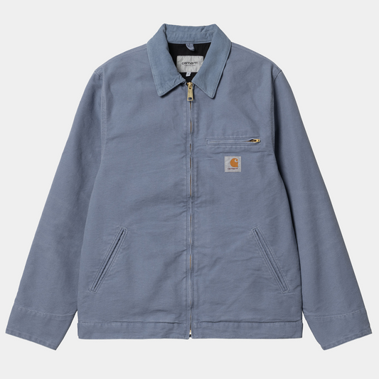 Carhartt WIP Detroit Jacket Bay Blue/Bay Blue Aged Canvas