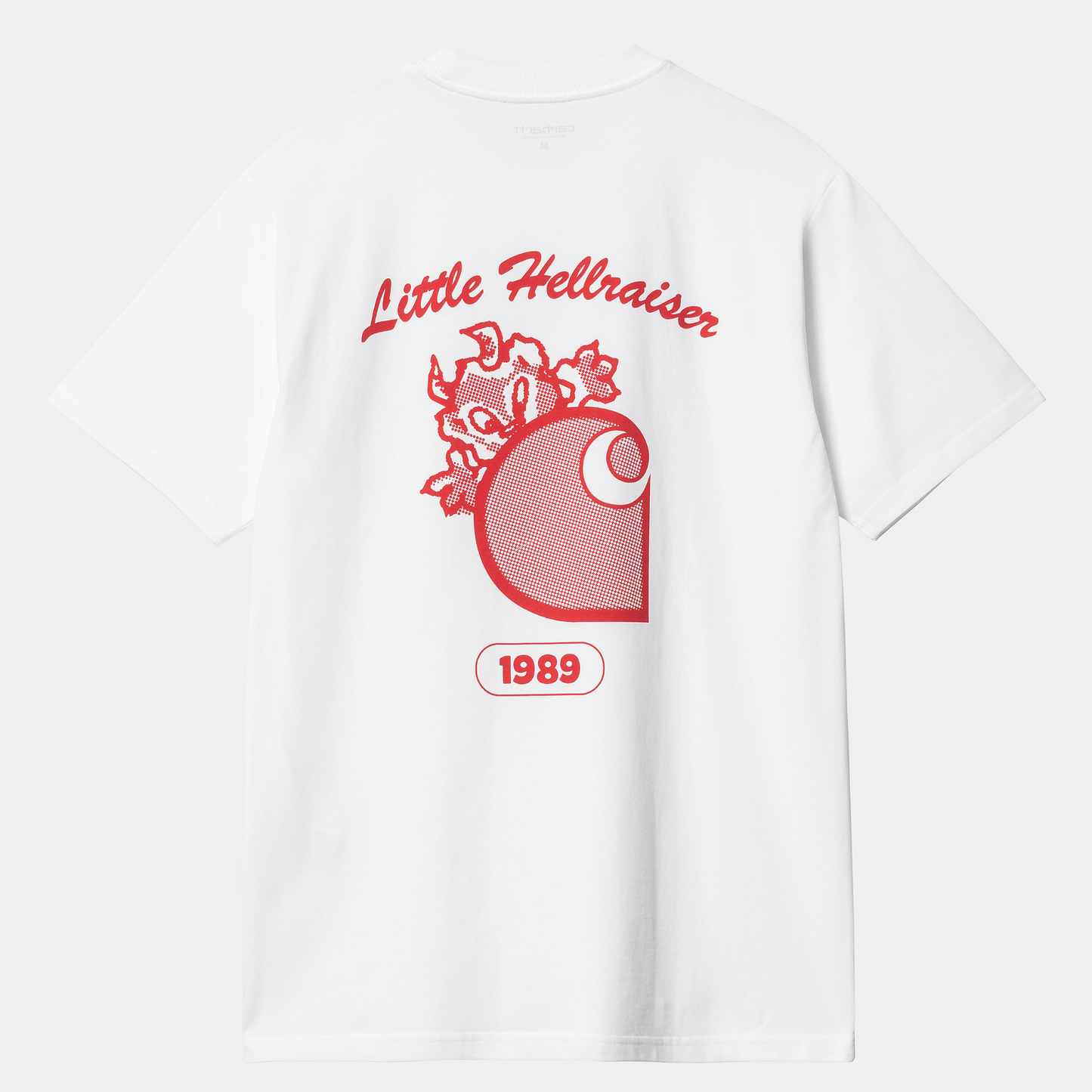 Carhartt WIP Little Hellraiser T-Shirt White/Red