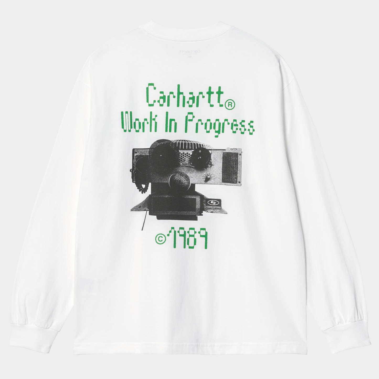 Carhartt WIP Soundface Longsleeve T-Shirt White