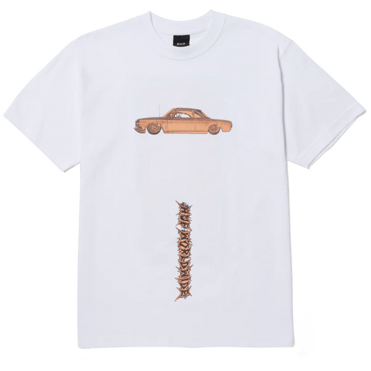 HUF Car Club T-Shirt White
