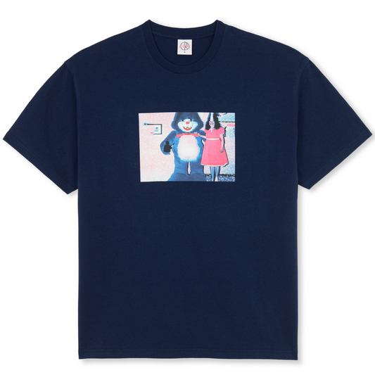 Polar Pink Dress T-Shirt Dark Blue