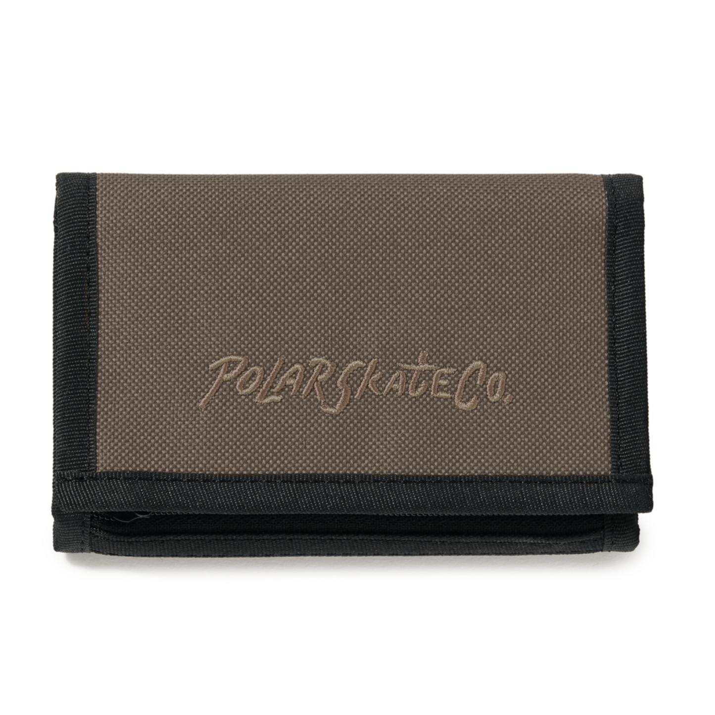 Polar Surf Logo Key Wallet Grey Brown