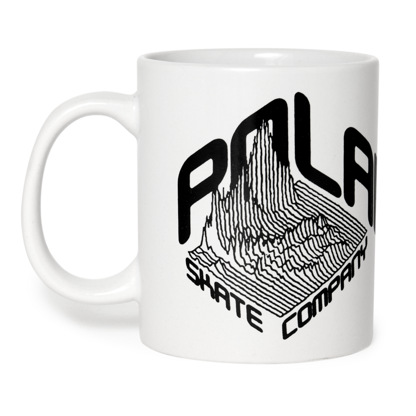 Polar Graph Mug White