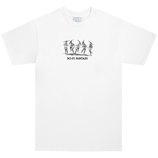 Sci-Fi Jester's Privilege T-Shirt White