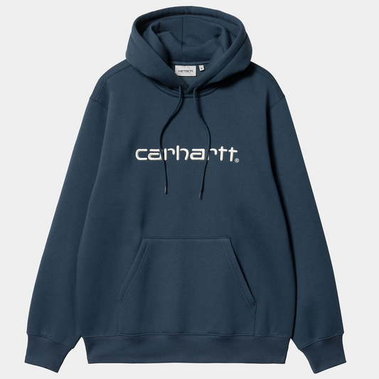 Carhartt WIP Hooded Carhartt Sweater Squid/Salt