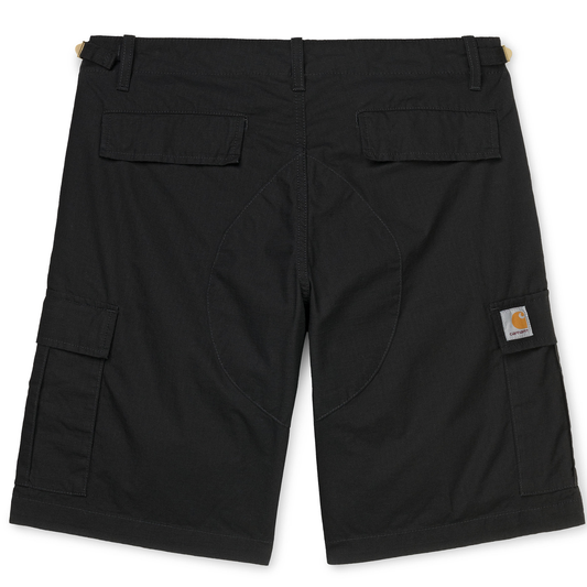 Carhartt WIP Aviation Short Black Rinsed