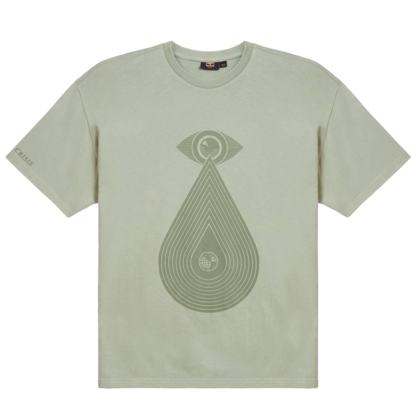 Obey X Napapijri Heavyweight Classic Custom T-Shirt Green Fairmont
