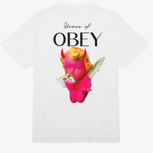 Obey House Of Obey T-Shirt White