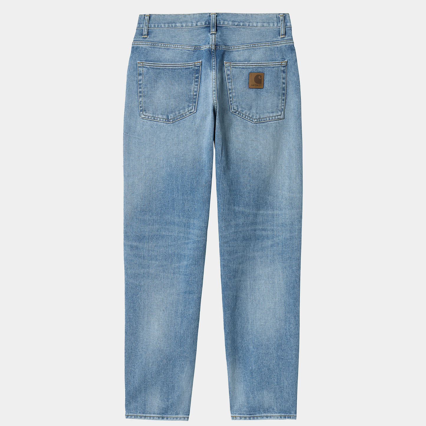 Carhartt WIP Klondike Pants Blue Light Used Wash