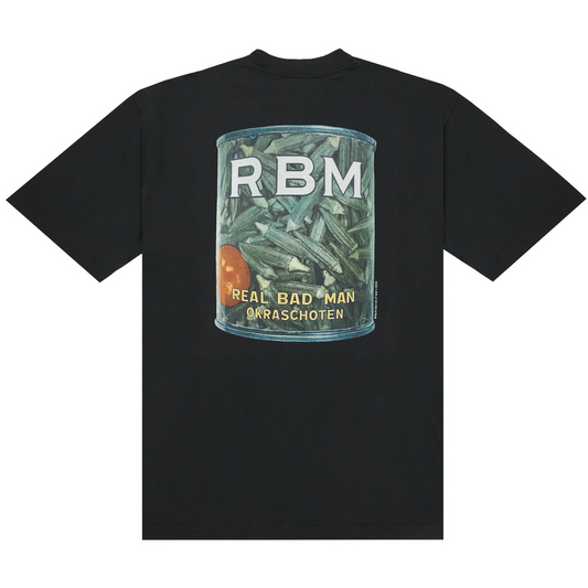 Real Bad Man Real Okra T-Shirt Black