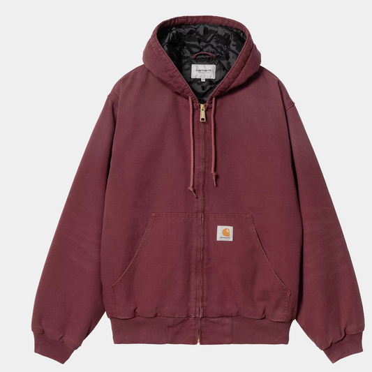 Carhartt WIP OG Active Jacket Malbec Aged Canvas