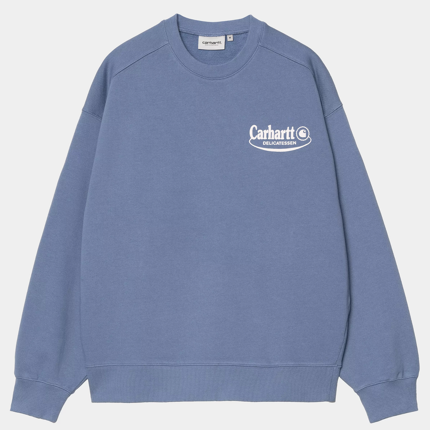 Carhartt WIP Catalogue Sweater Blue Iris/Air Pink