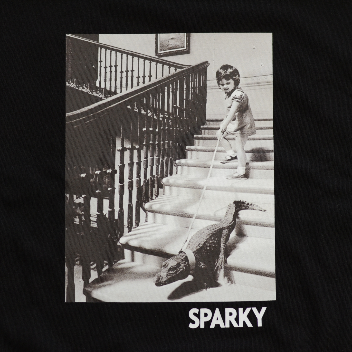 Sparky Alligator T-shirt Black