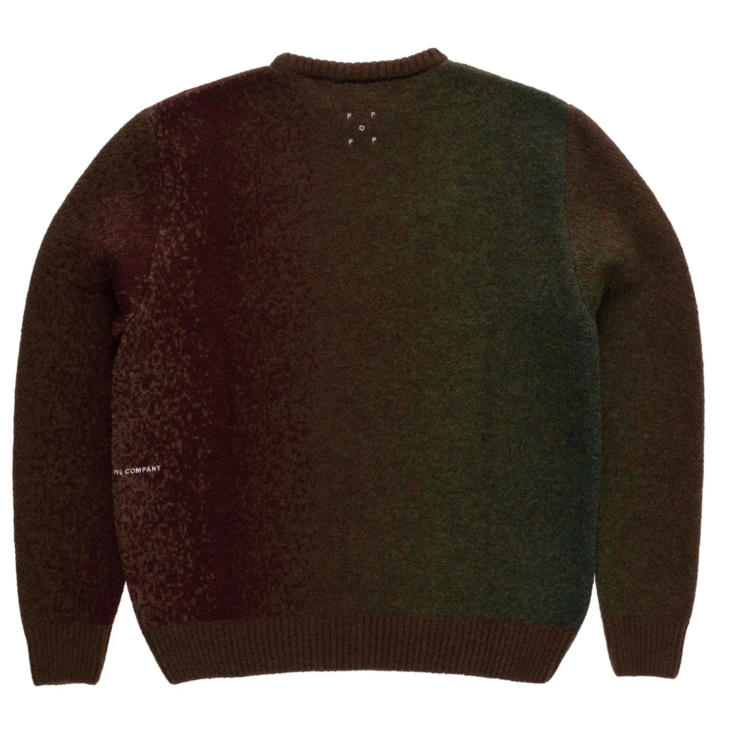 POP Mohair Striped Knitted Sweater Multicolour