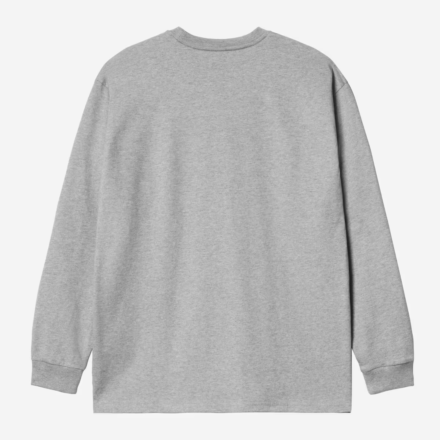 Carhartt WIP Chase Longsleeve T-Shirt Grey Heather/Gold