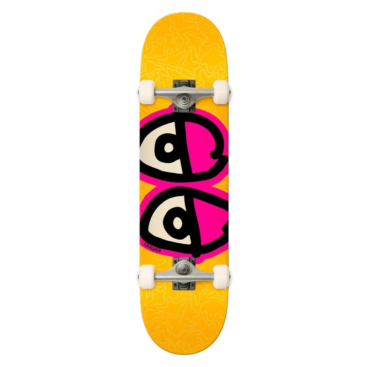 Krooked Eyes N Birds Complete Skateboard 8.25