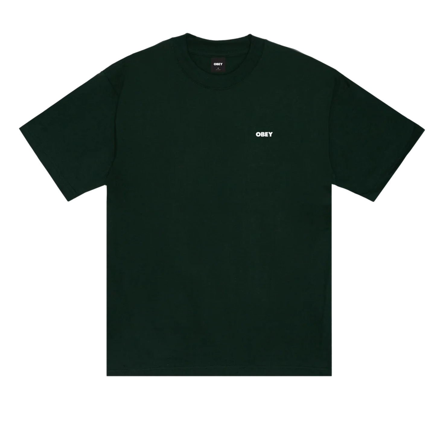 Obey Quarter Eye Icon T-Shirt Forest Green