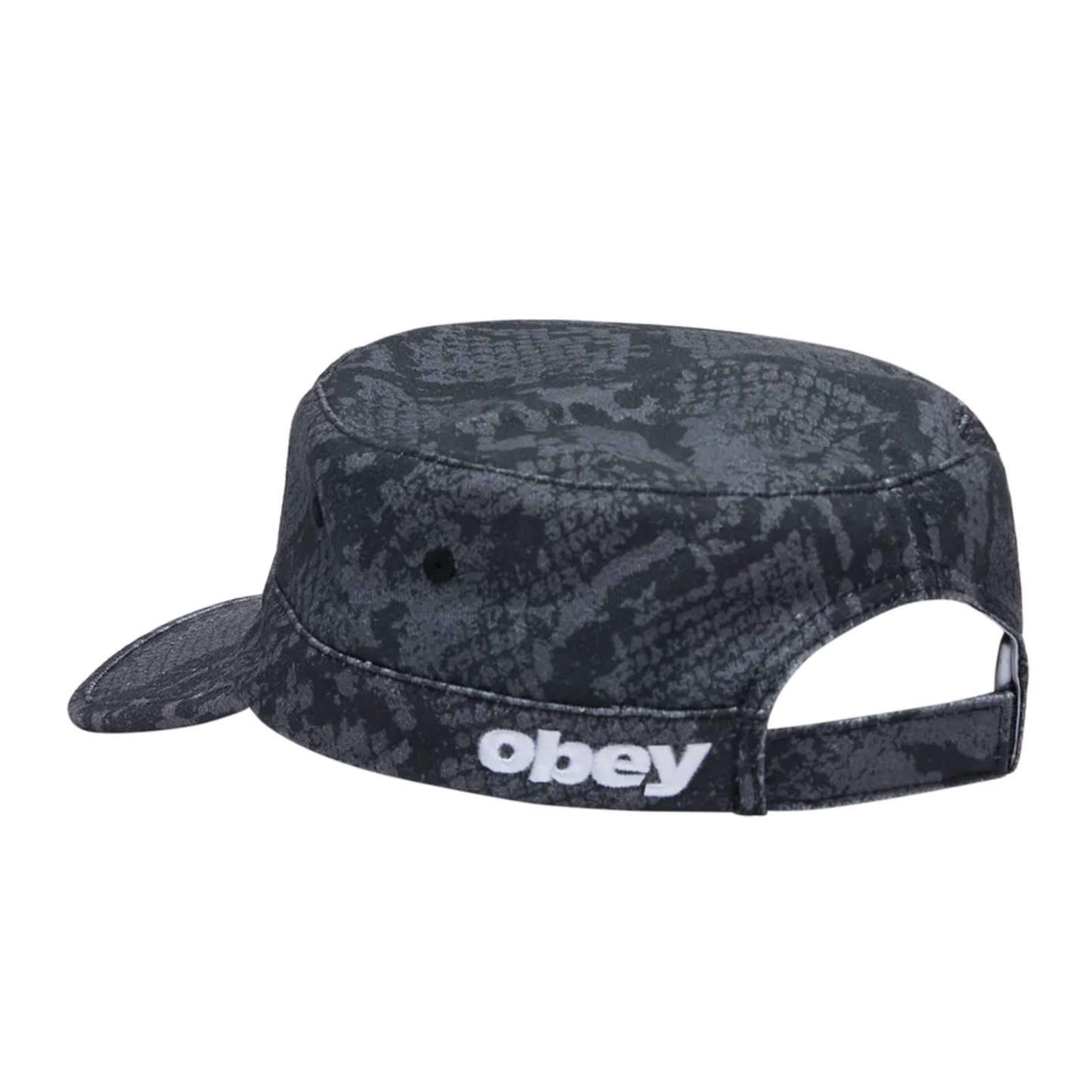 Obey Pigment Obey Page Cadet Cap Pigment Snake Skin