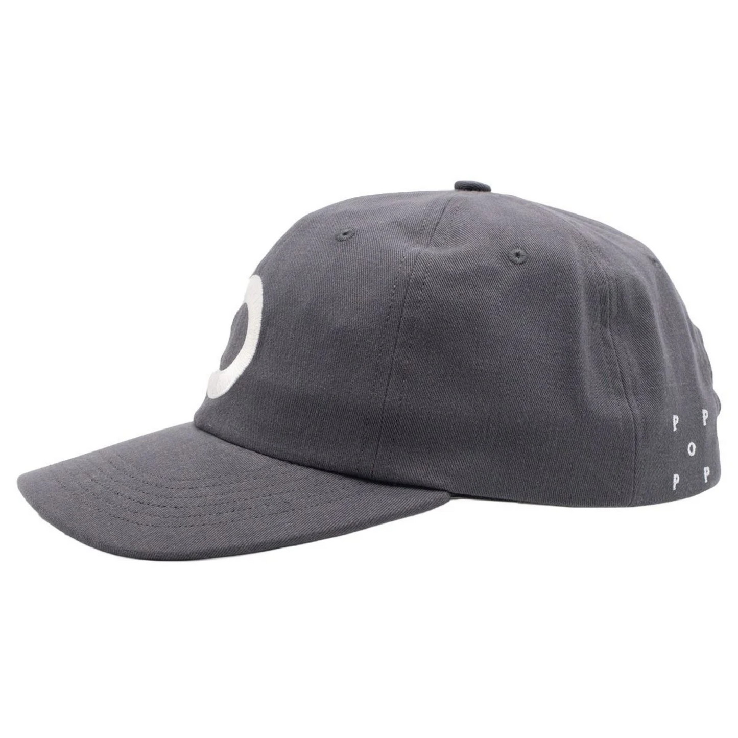 POP O Sixpanel Hat Charcoal