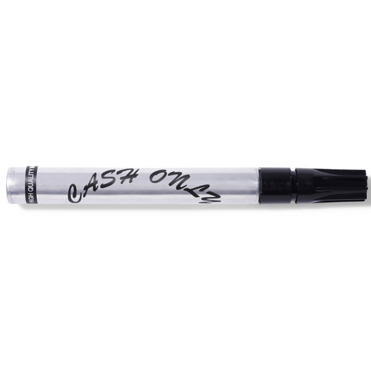 Cash Only Paint Marker Black