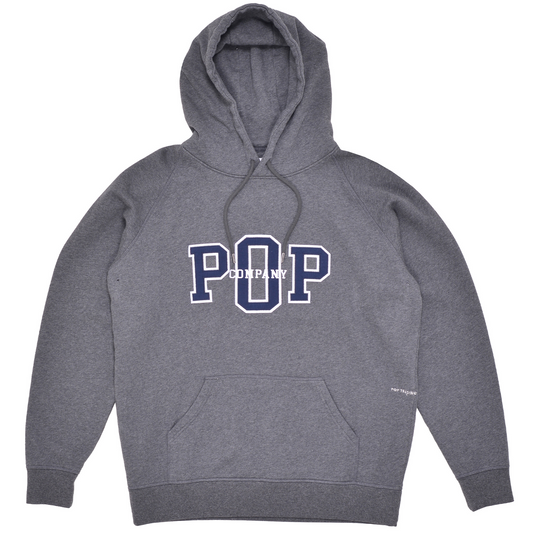 POP Company Hooded Sweater Charcoal Heather