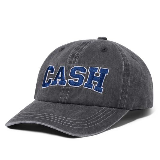 Cash Only Campus 6 Panel Cap Black