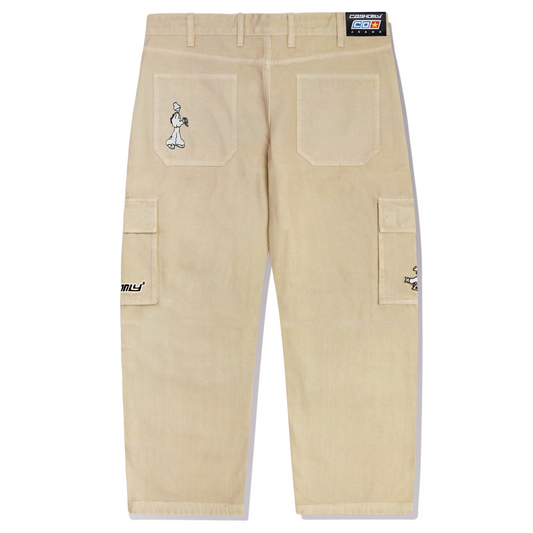 Cash Only Aleka Cargo Jeans Khaki