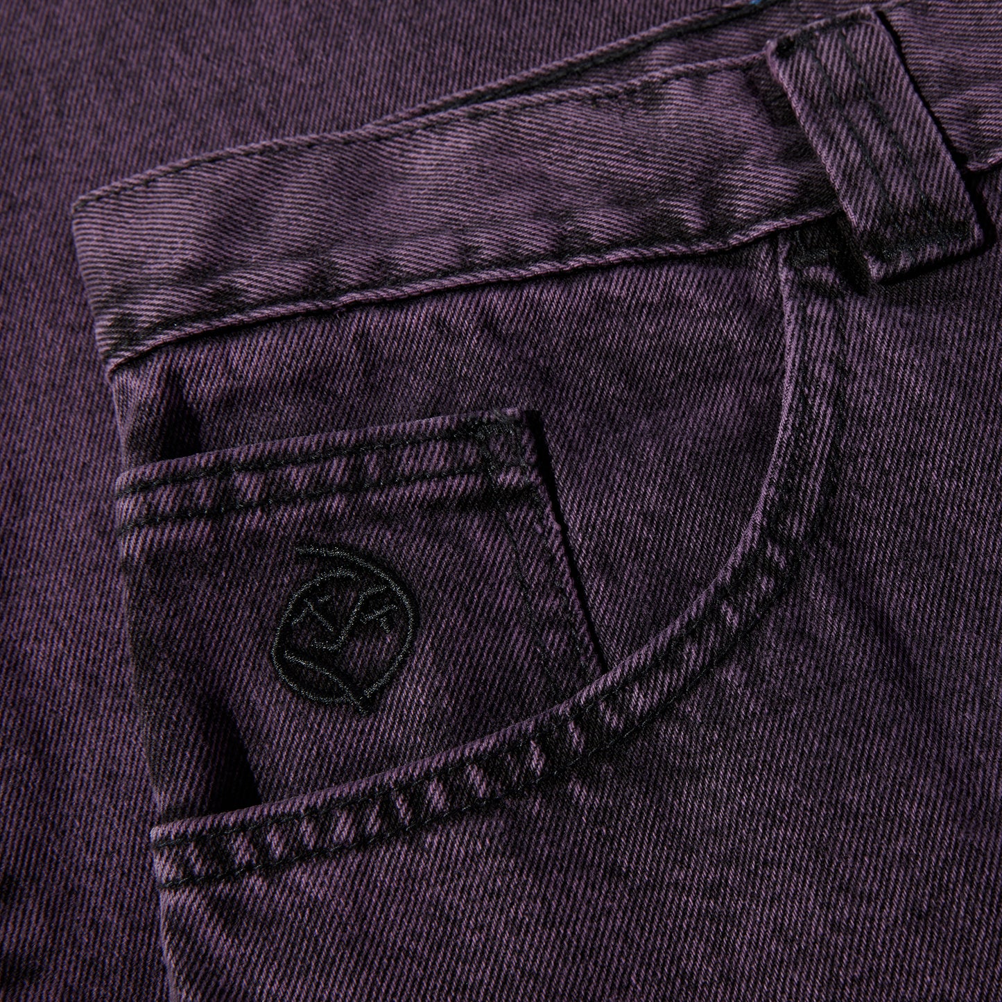 Polar Big Boy Jeans Purple Black