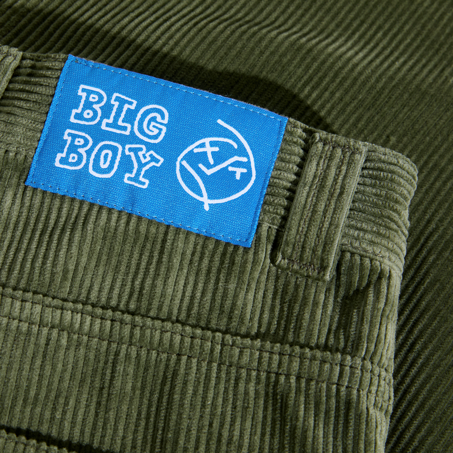 Polar Cord Big Boy Pants Uniform Green