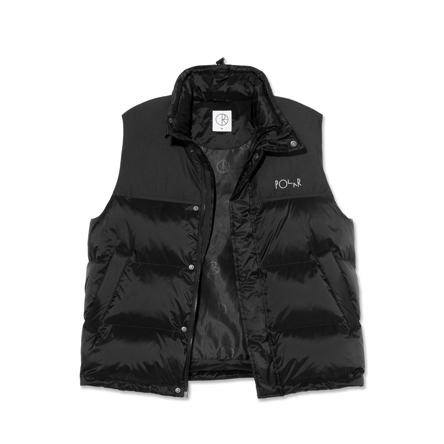 Polar Basic Puffer Vest Black