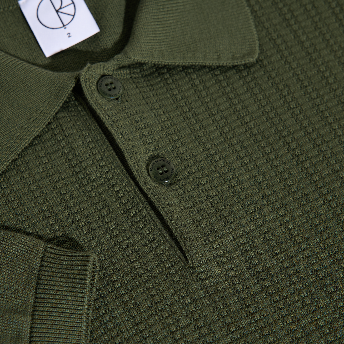 Polar Miles Polo Shirt  Dark Olive
